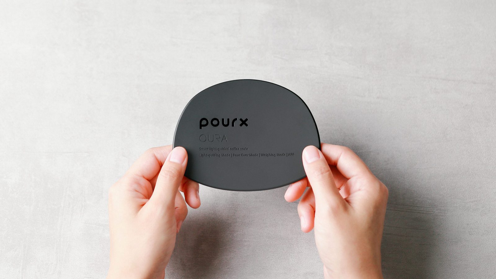 PourX Oura 光導航智能電子秤隔熱墊