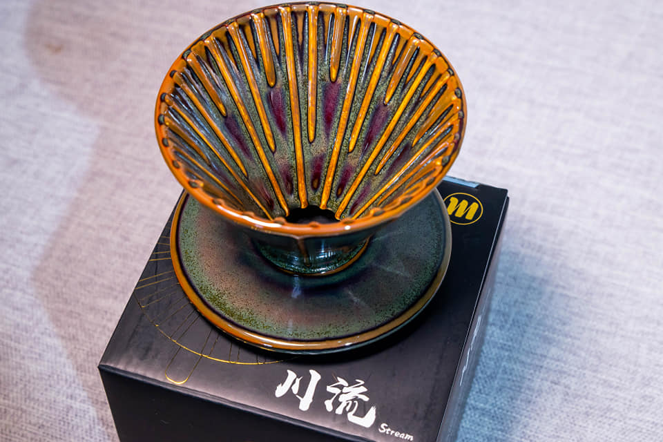川流茶葉末釉濾杯
